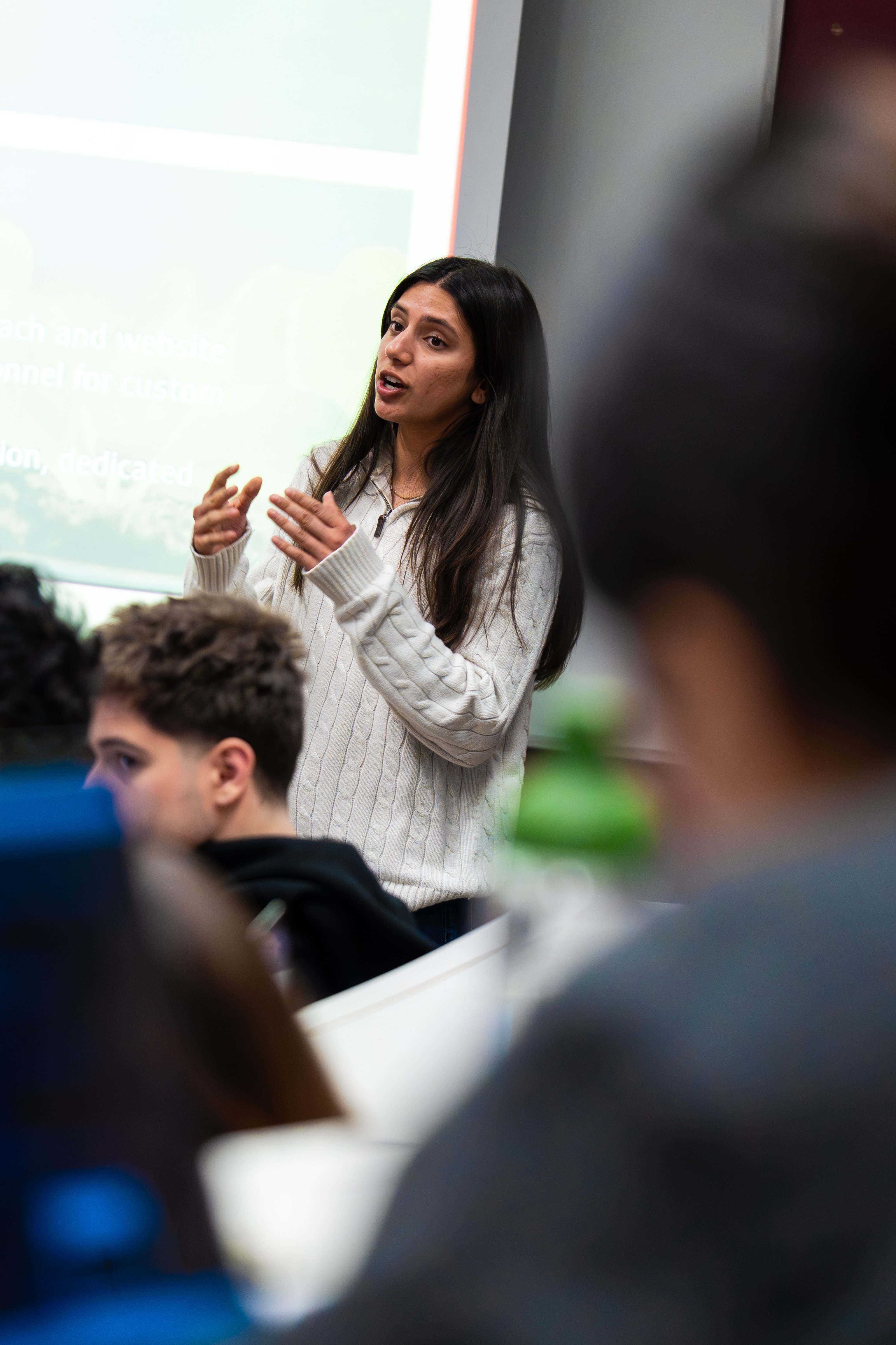 Asha presenting to IE 2298